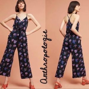 Size Xl Anthropologie Moulinette Souers Willa Tie Waist Jumpsuit